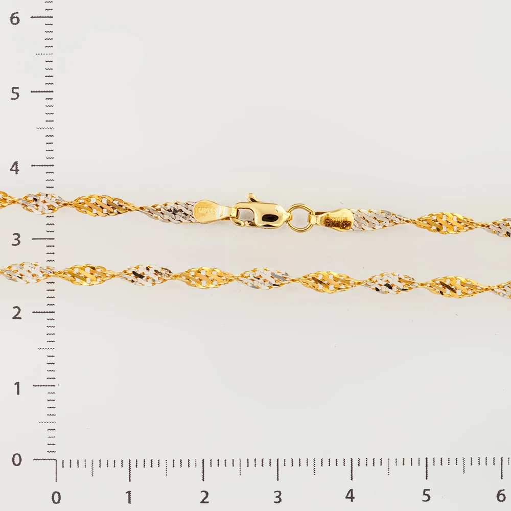 Цепь из желтого золота 585 пробы