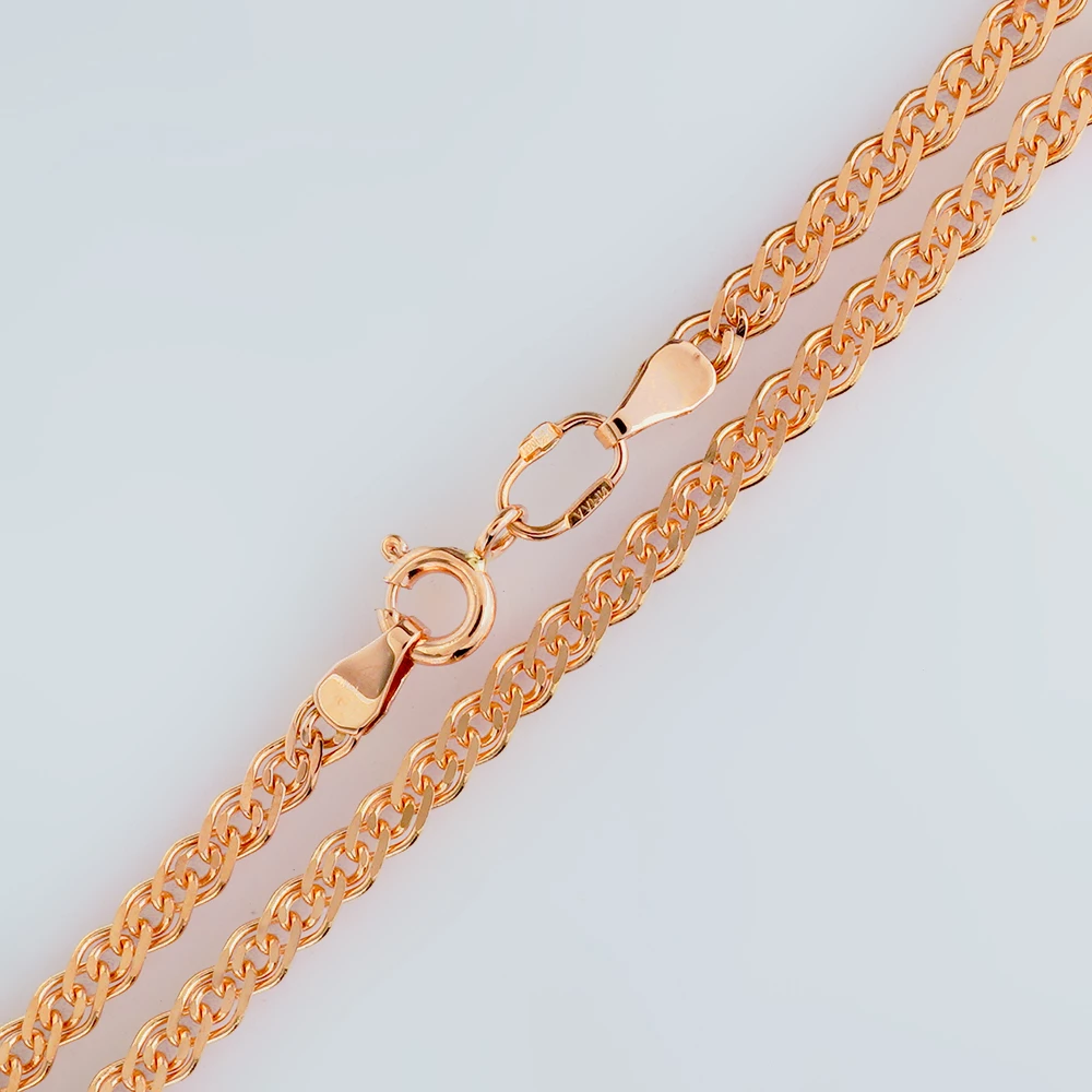 Цепь из красного золота 585 пробы