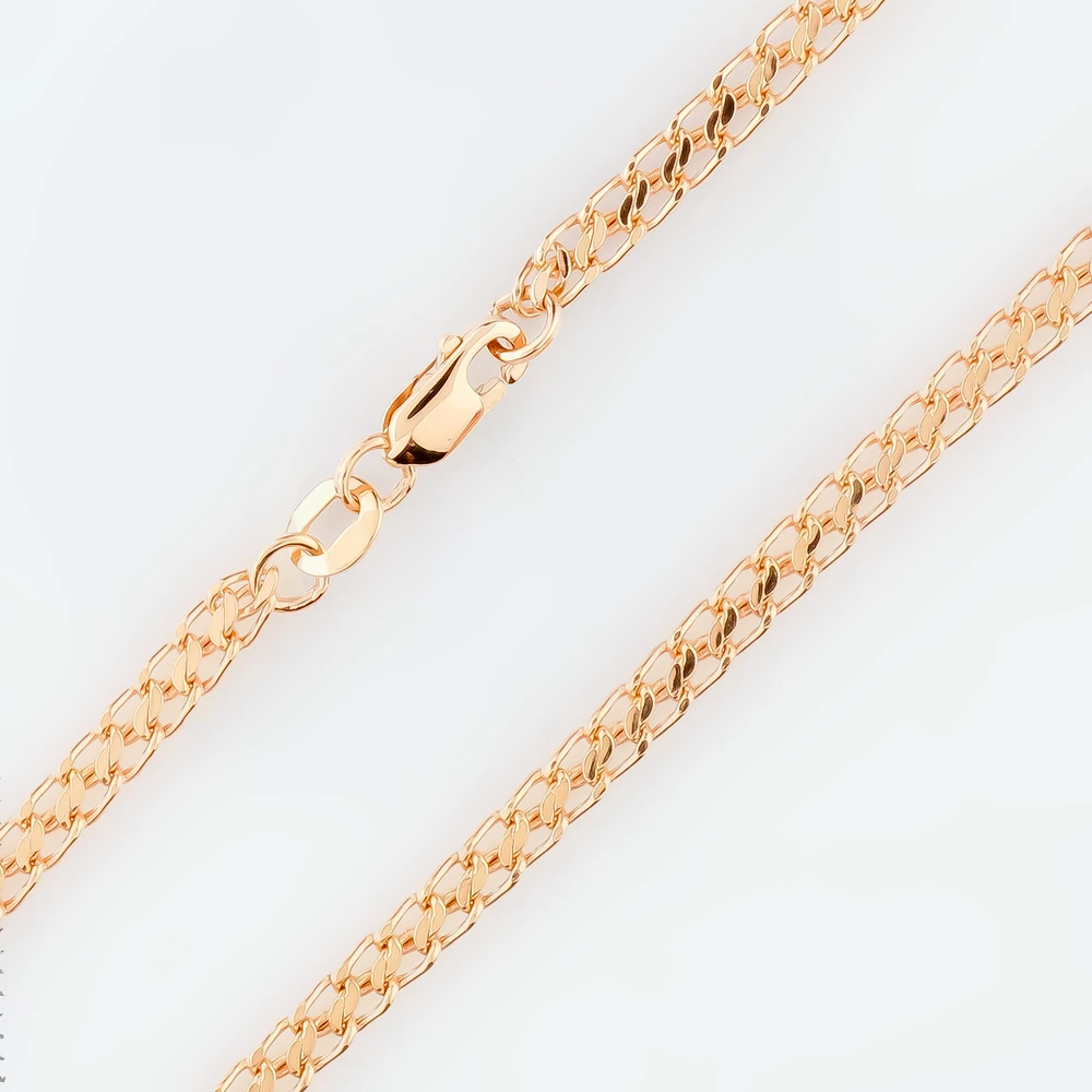 Цепь из красного золота 585 пробы