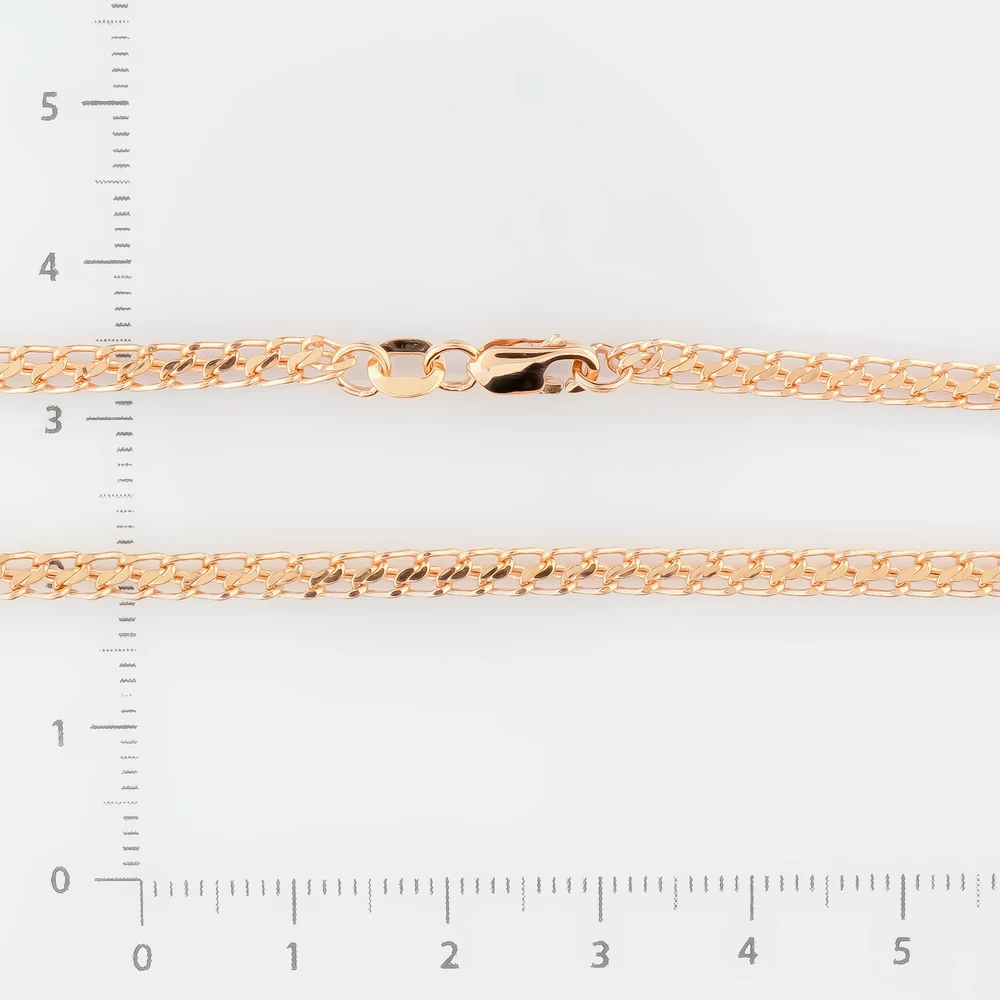 Цепь из красного золота 585 пробы