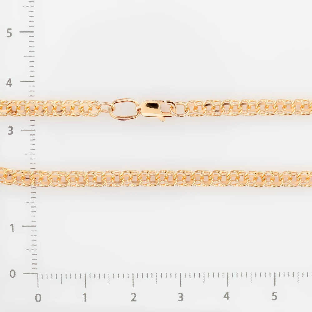 Цепь из белого золота 585 пробы