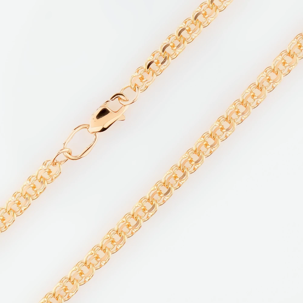 Цепь из белого золота 585 пробы