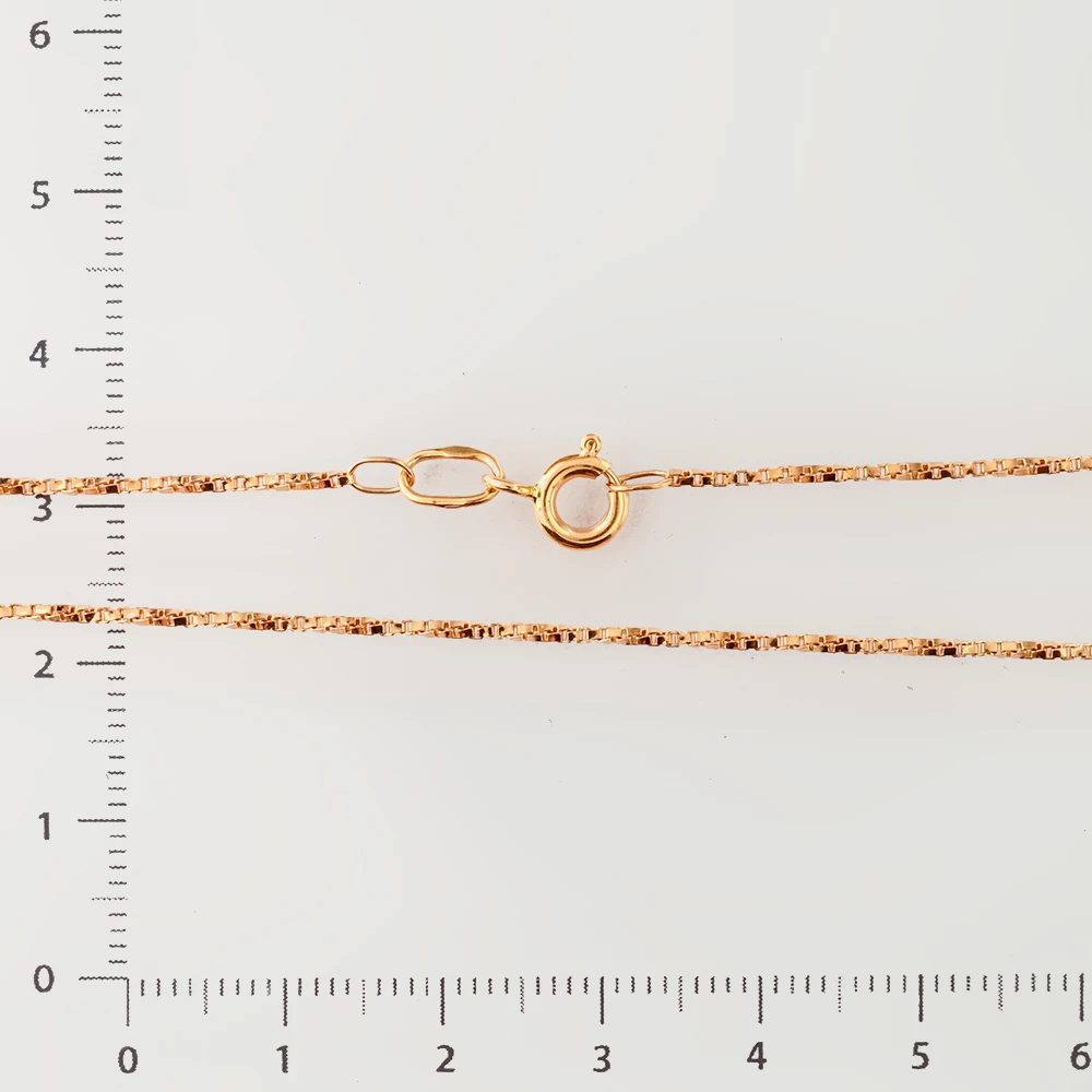 Цепь из красного золота 585 пробы