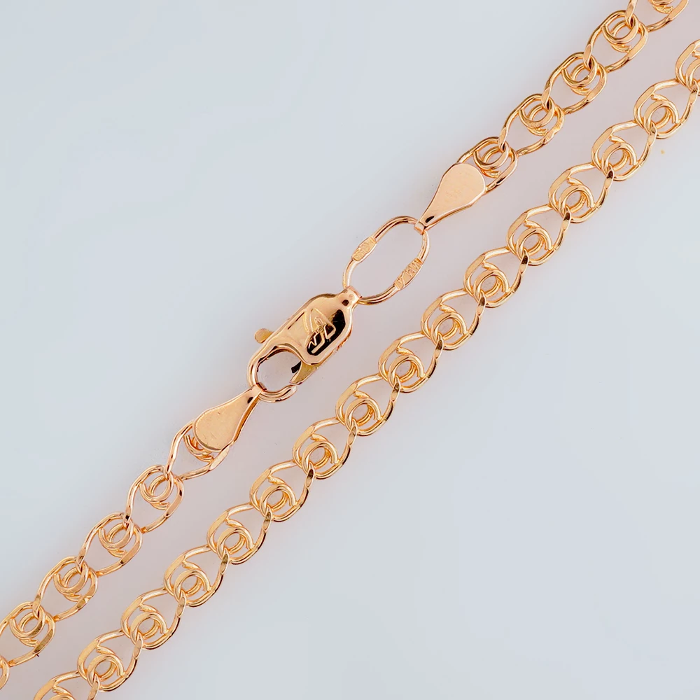 Цепь из красного золота 585 пробы