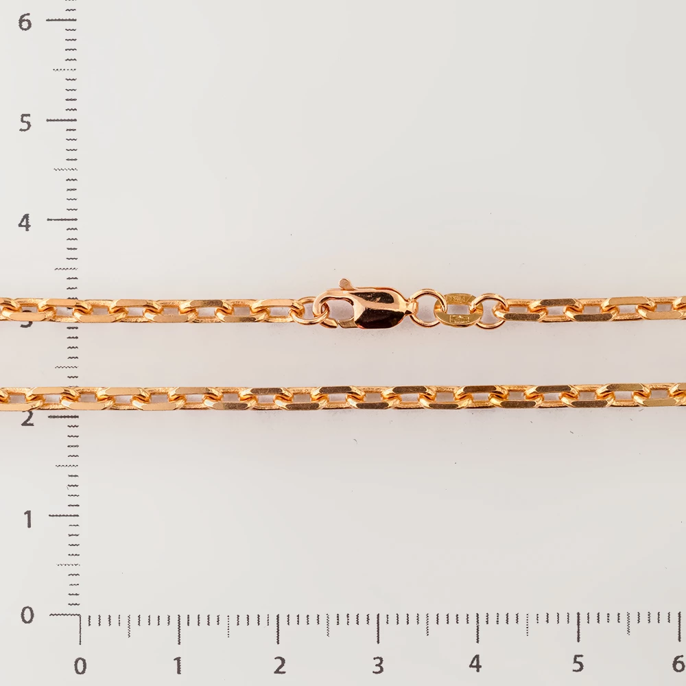 Цепь из красного золота 585 пробы