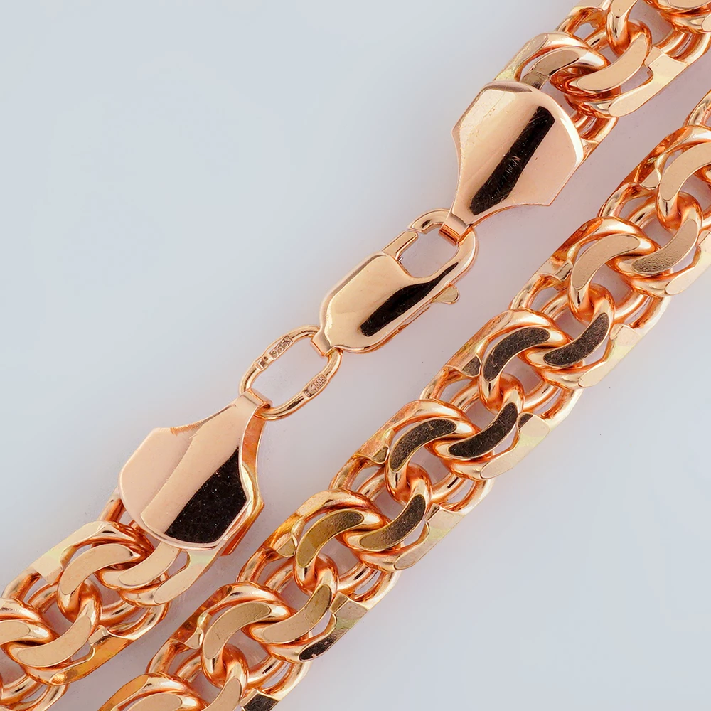 Цепь из красного золота 585 пробы