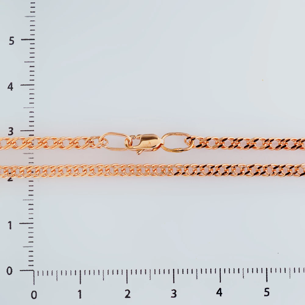 Цепь из красного золота 585 пробы