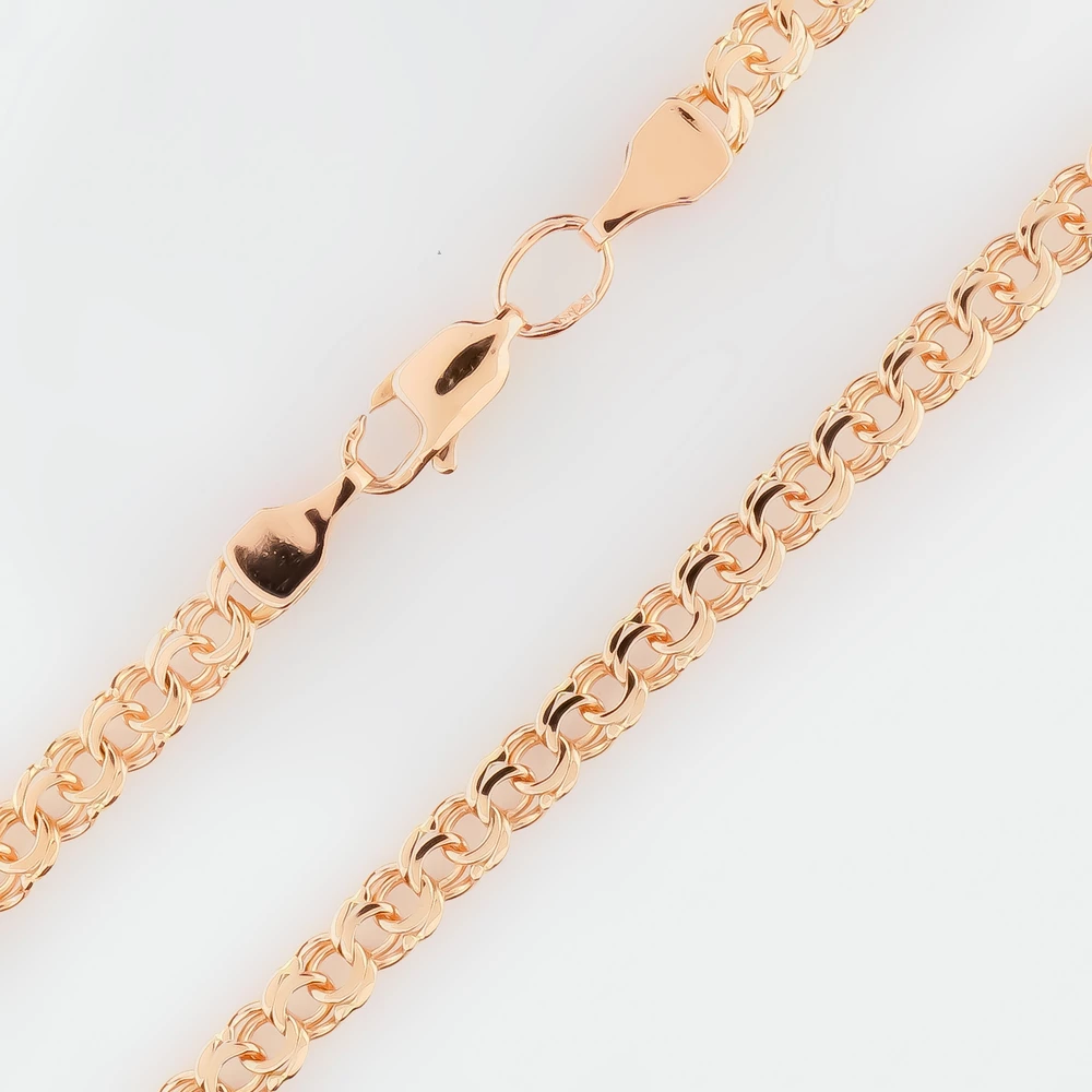 Цепь из красного золота 585 пробы