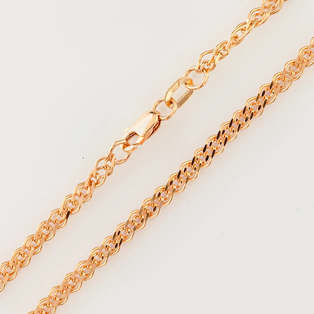 Цепь из красного золота 585 пробы