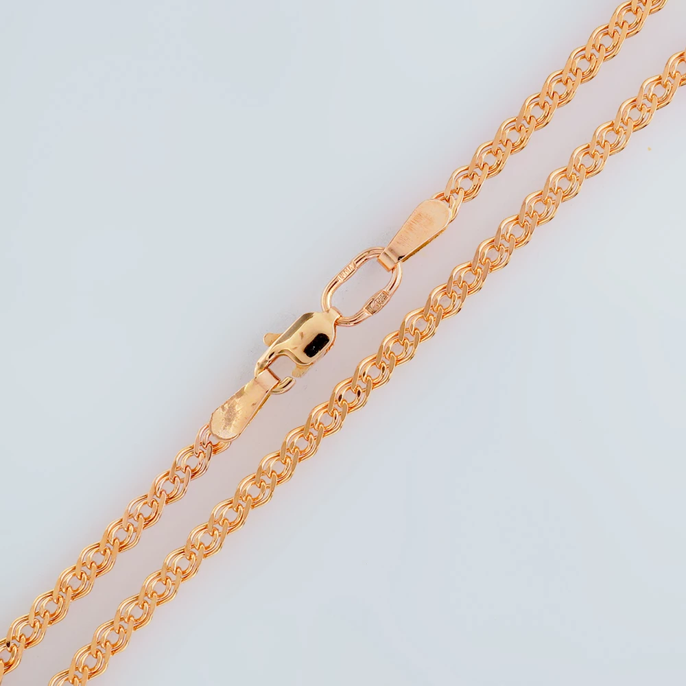 Цепь из красного золота 585 пробы