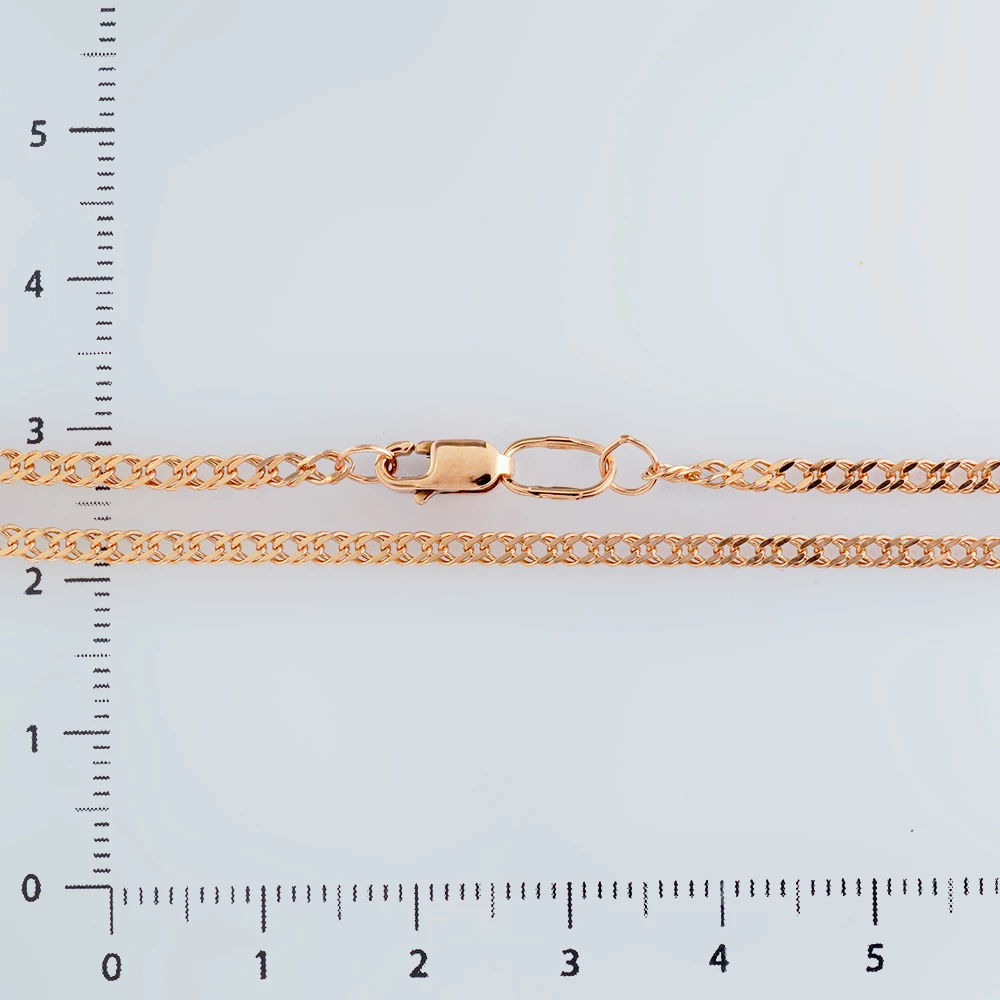 Цепь из красного золота 375 пробы