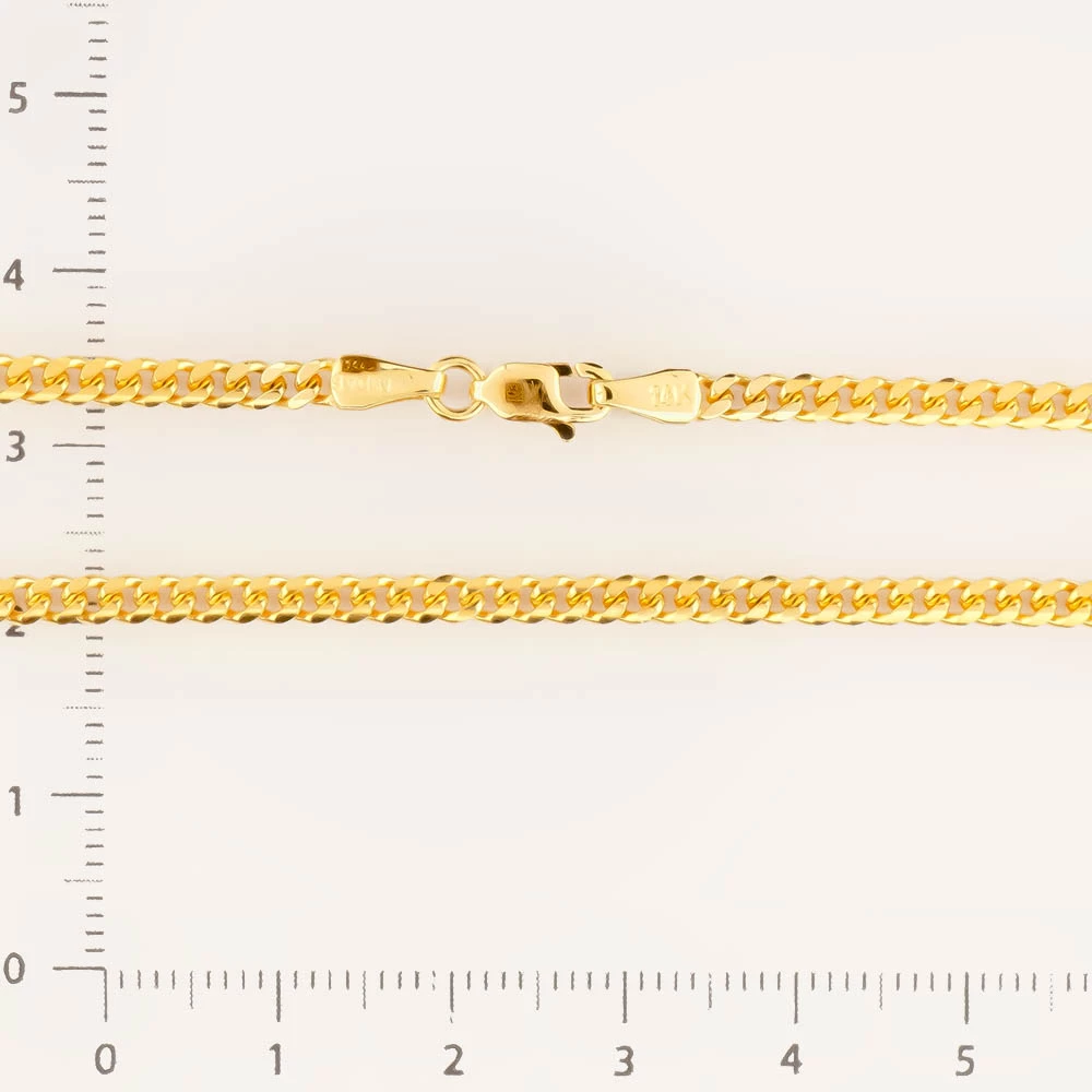 Цепь из желтого золота 585 пробы