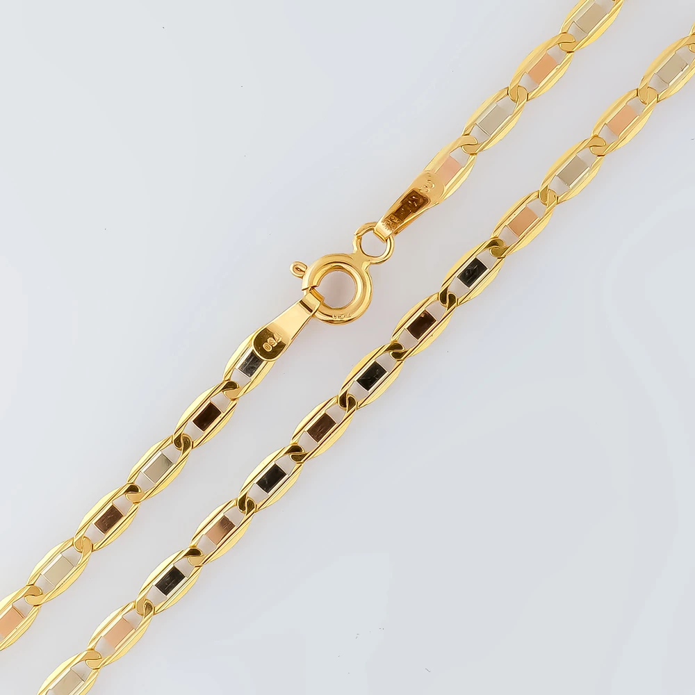 Цепь из желтого золота 750 пробы