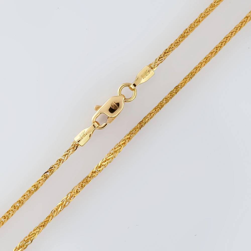 Цепь из желтого золота 585 пробы