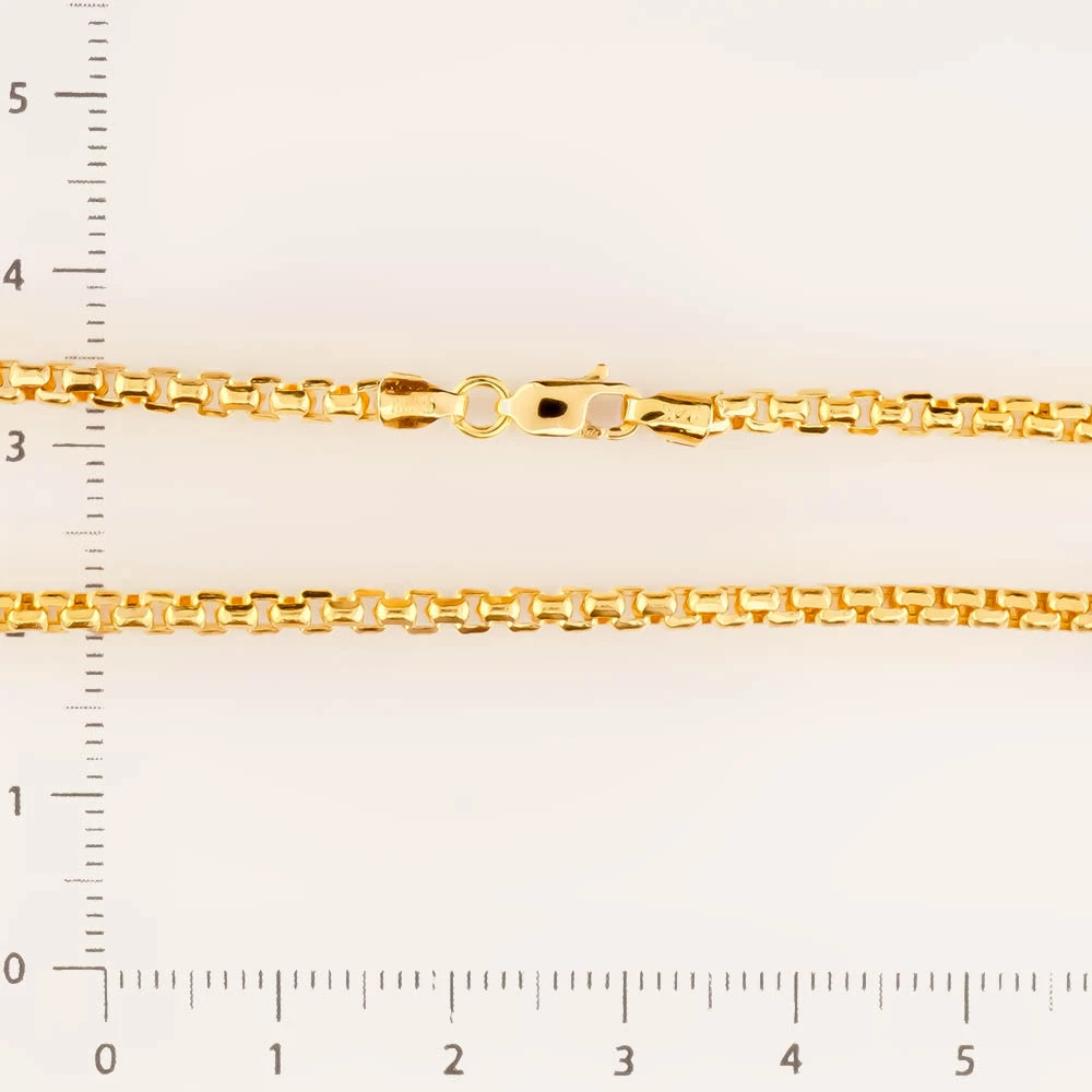 Цепь из желтого золота 585 пробы