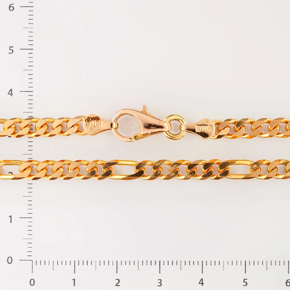 Цепь из красного золота 585 пробы