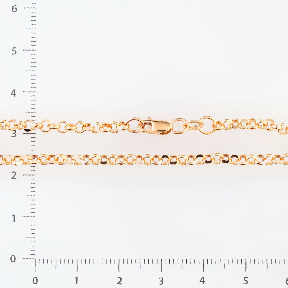 Цепь из красного золота 585 пробы