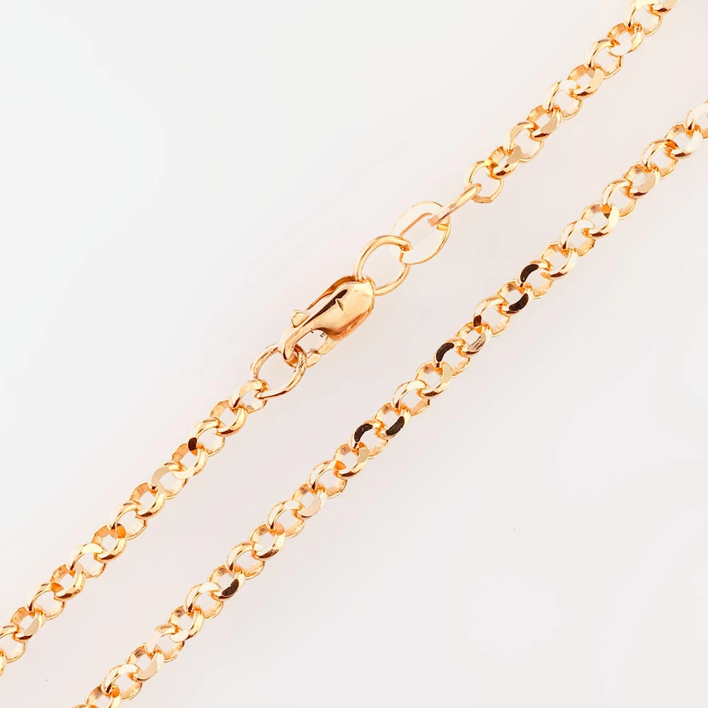 Цепь из красного золота 585 пробы