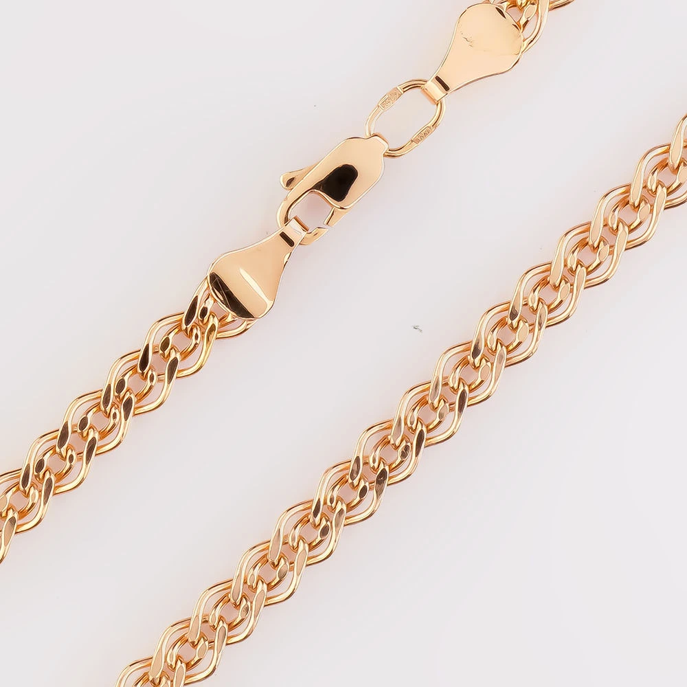 Цепь из красного золота 585 пробы