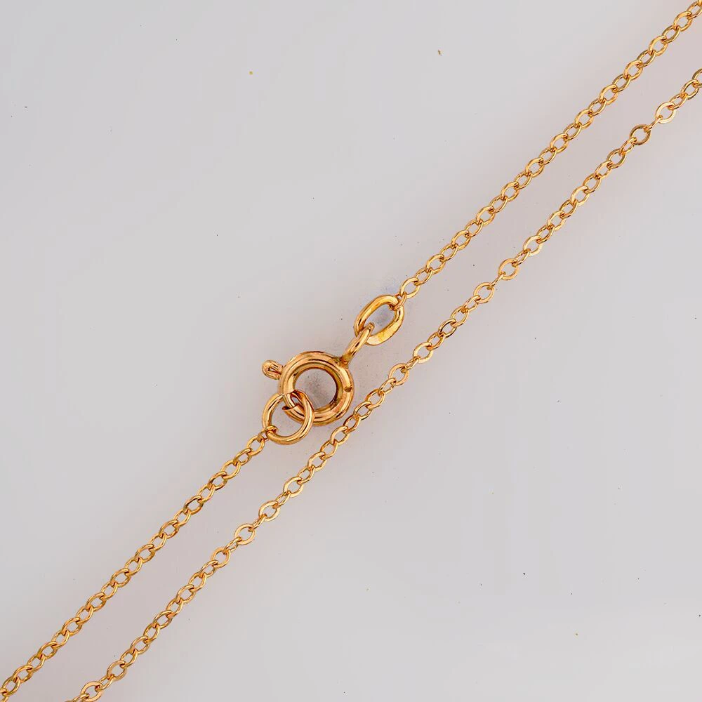 Цепь из красного золота 583 пробы