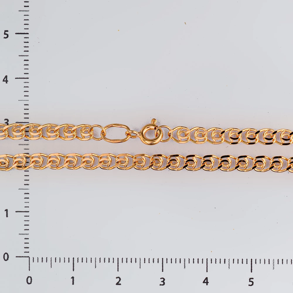 Цепь из красного золота 585 пробы