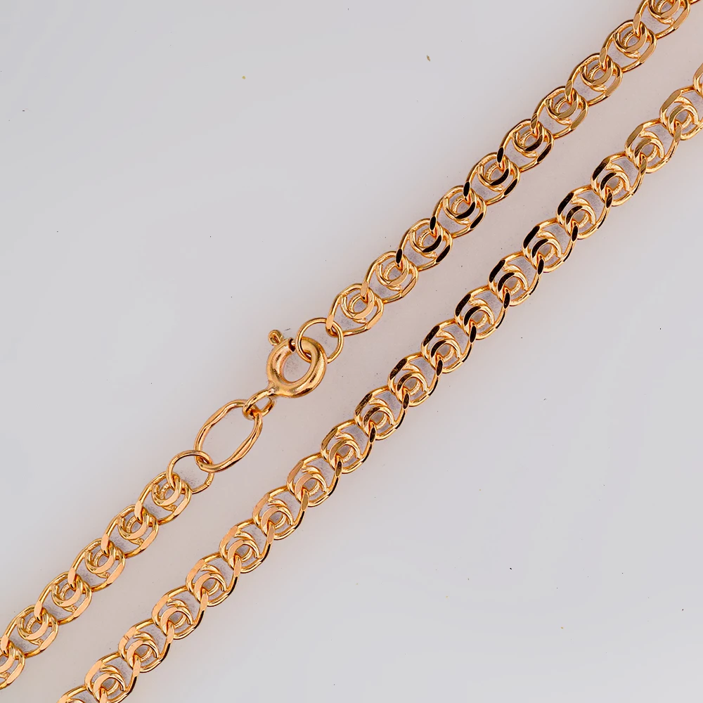 Цепь из красного золота 585 пробы