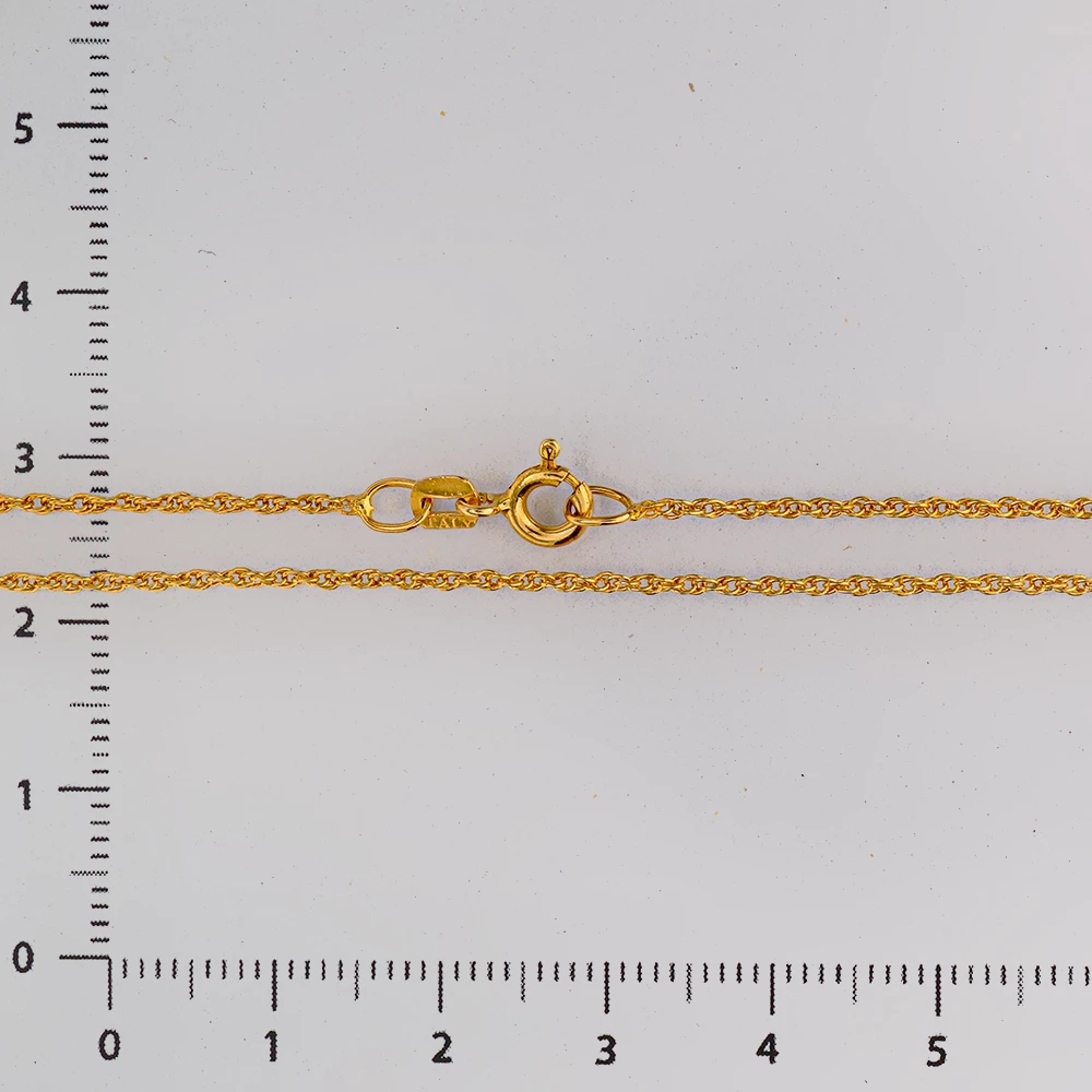 Цепь из желтого золота 585 пробы