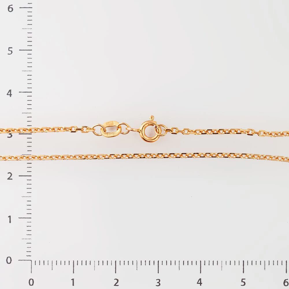 Цепь из красного золота 585 пробы