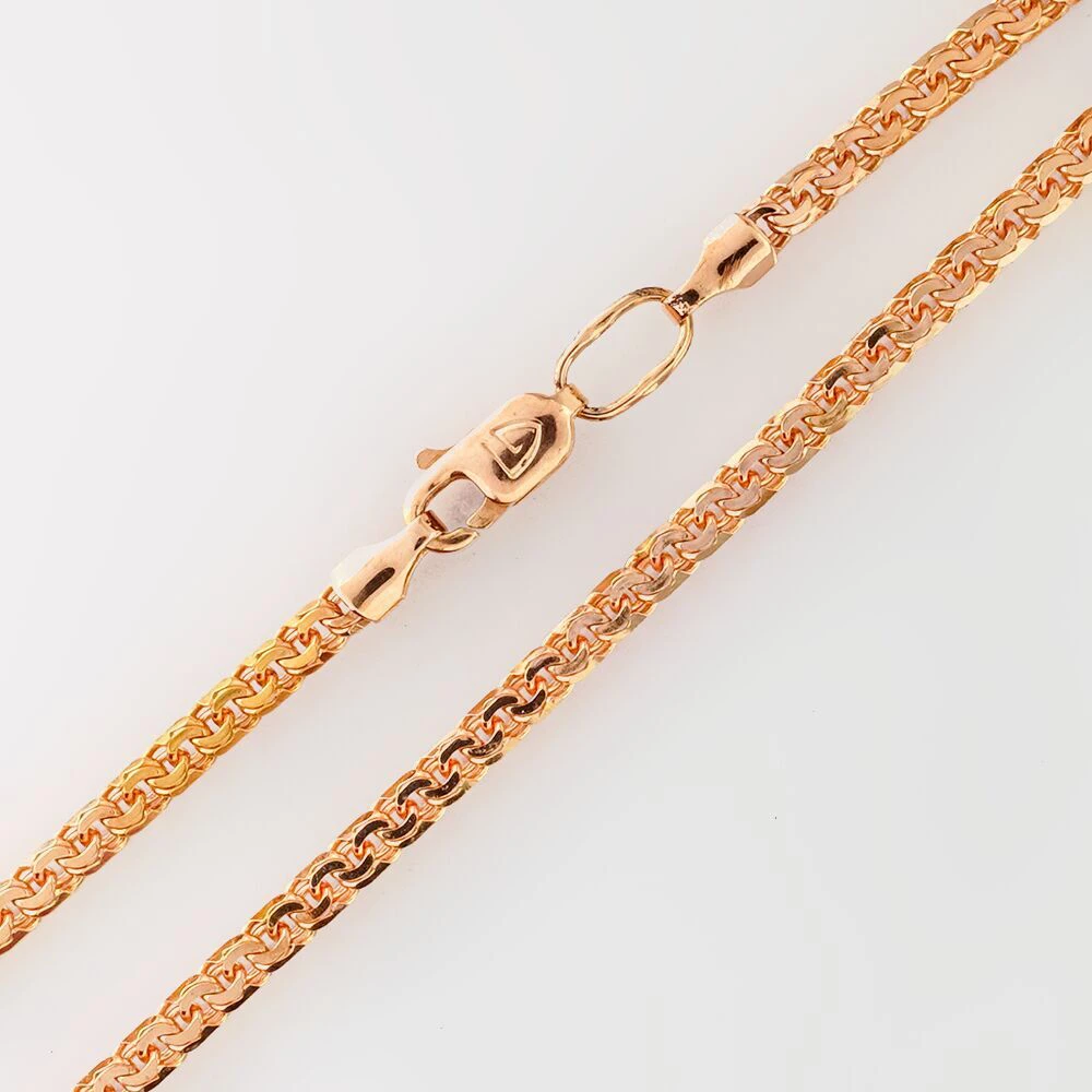 Цепь из красного золота 585 пробы