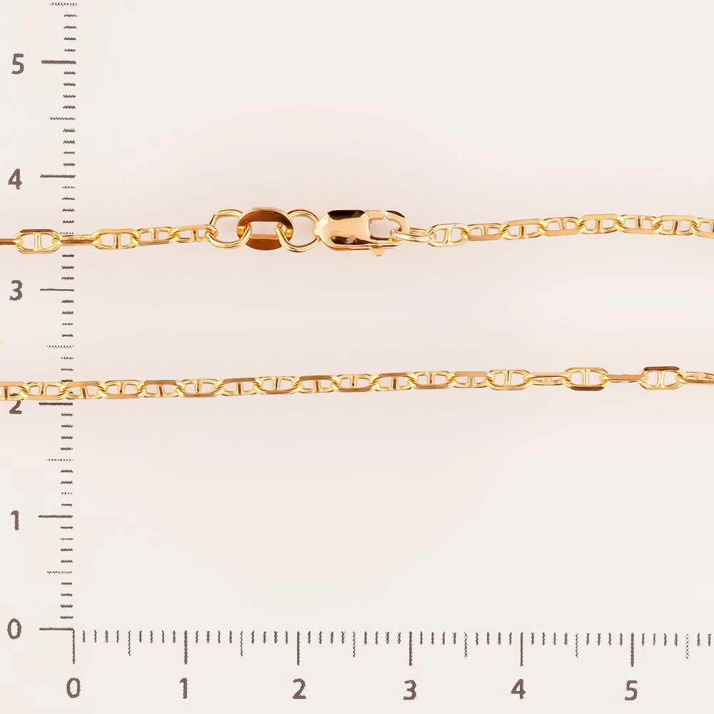 Цепь из красного золота 585 пробы