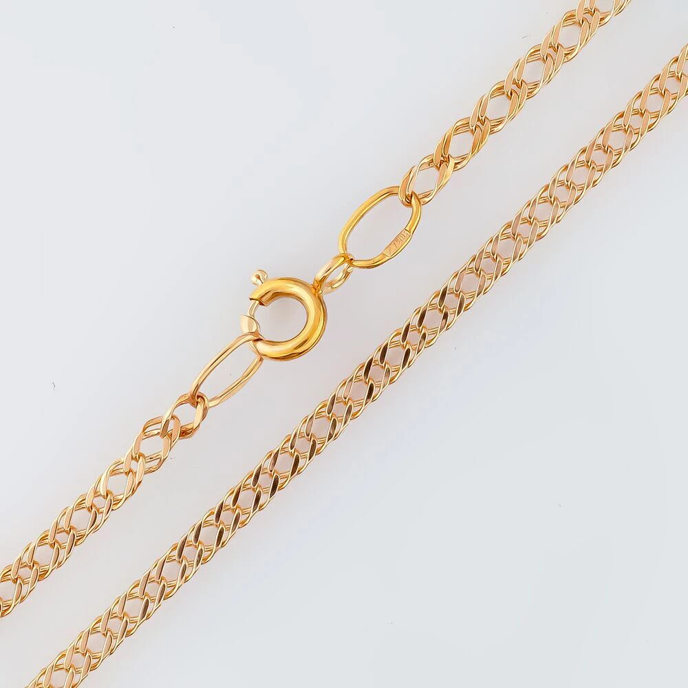 Цепь из красного золота 585 пробы