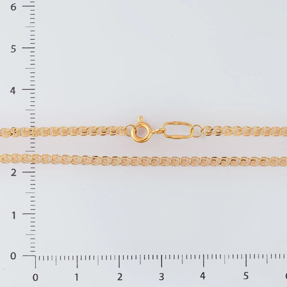 Цепь из красного золота 585 пробы