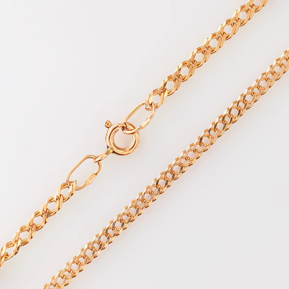 Цепь из красного золота 585 пробы