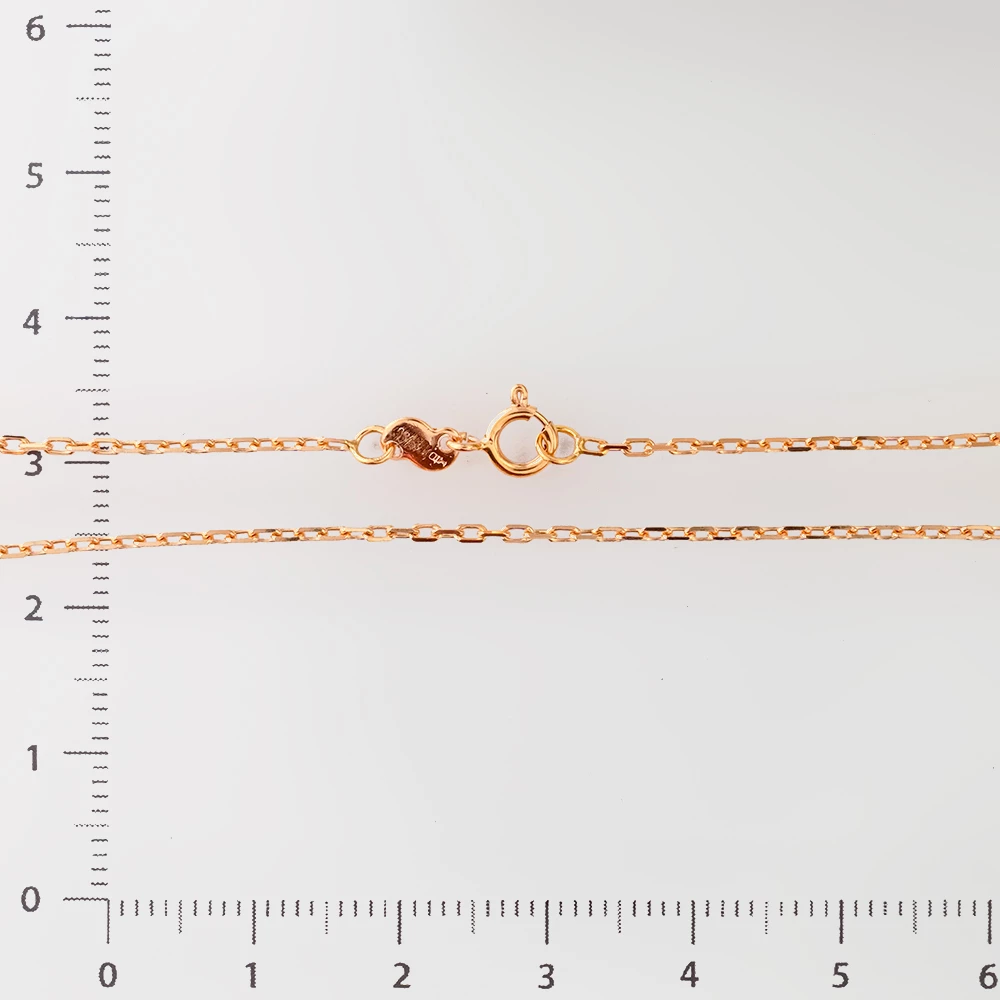 Цепь из красного золота 585 пробы