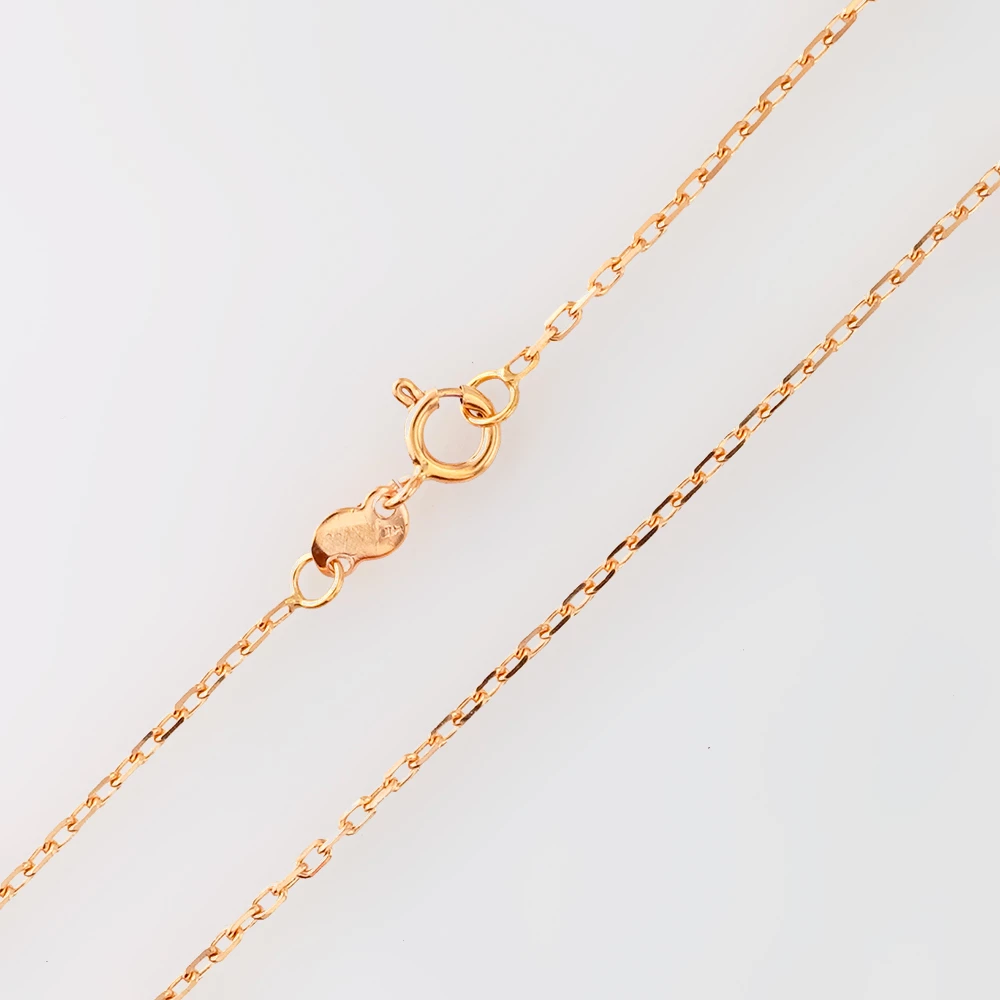 Цепь из красного золота 585 пробы