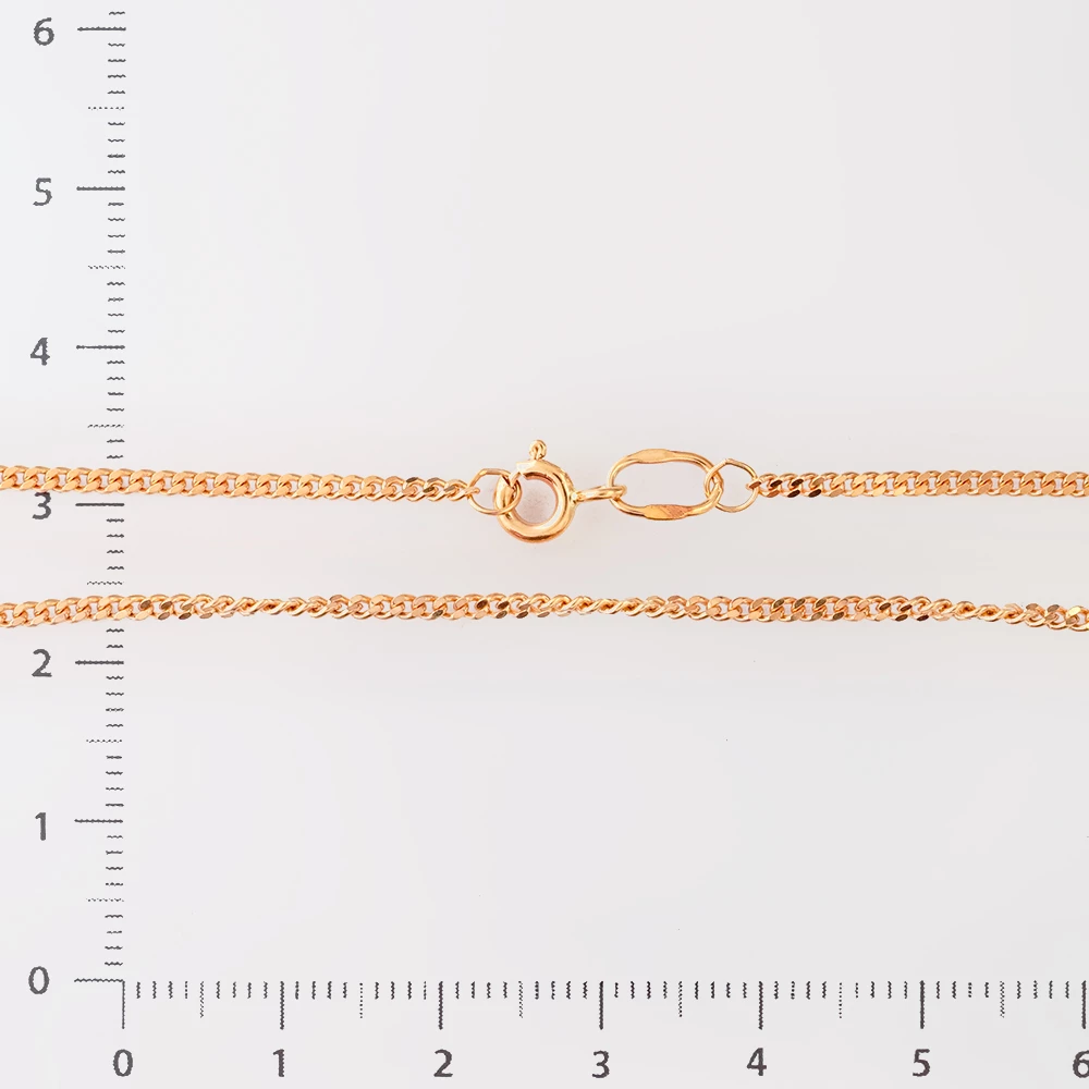 Цепь из красного золота 585 пробы