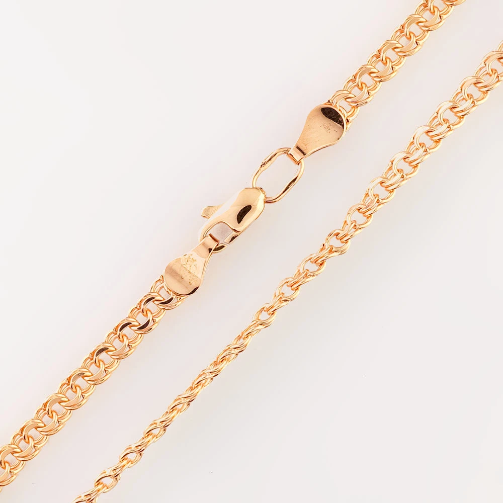 Цепь из красного золота 585 пробы