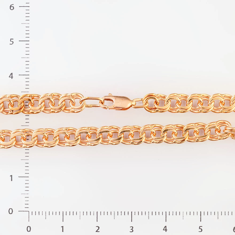 Цепь из красного золота 585 пробы
