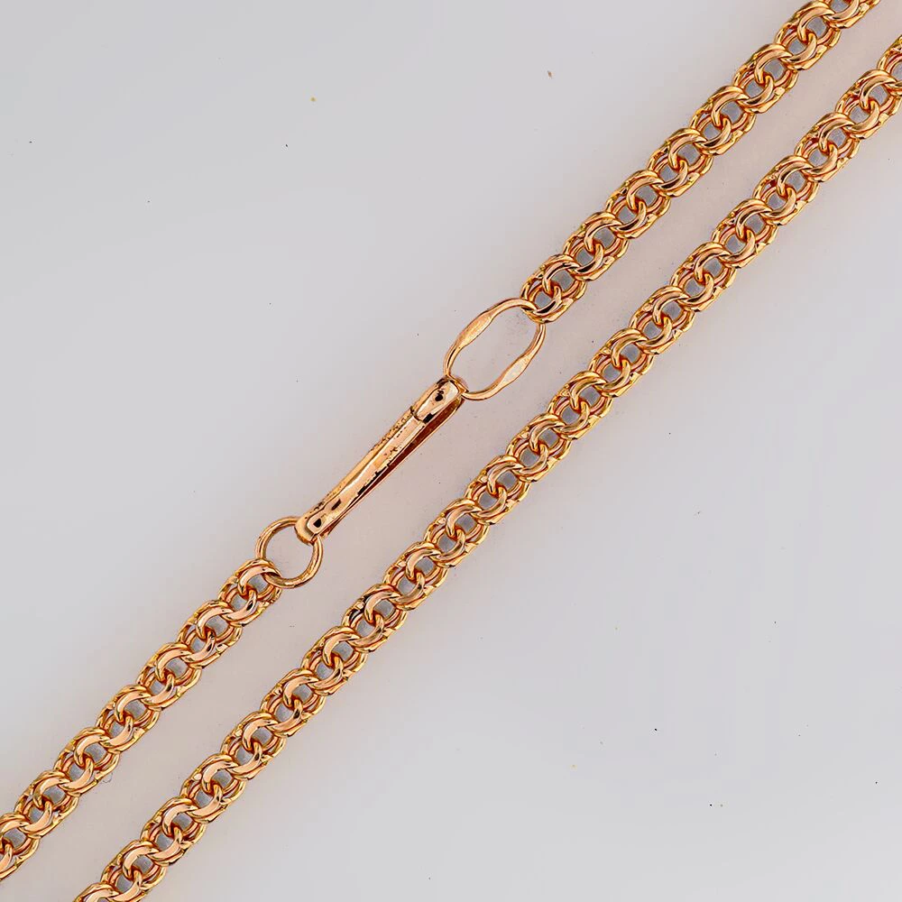 Цепь из красного золота 585 пробы