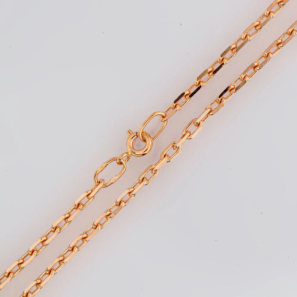 Цепь из красного золота 585 пробы