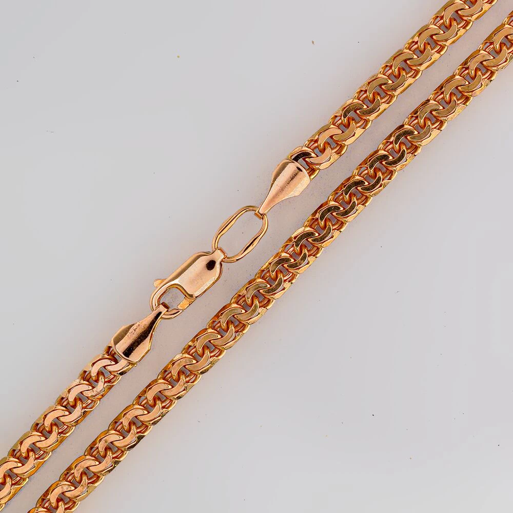 Цепь из красного золота 585 пробы