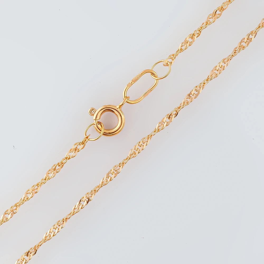 Цепь из красного золота 585 пробы