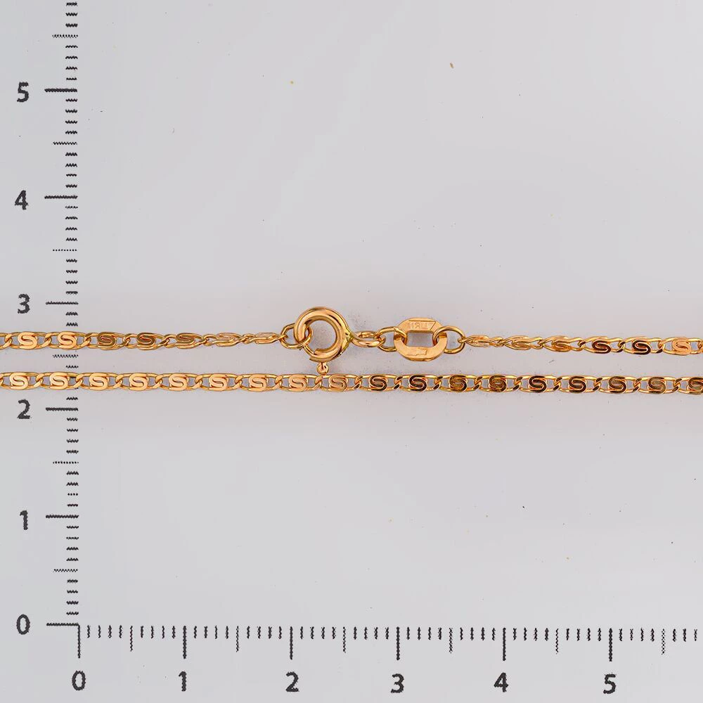 Цепь из красного золота 585 пробы