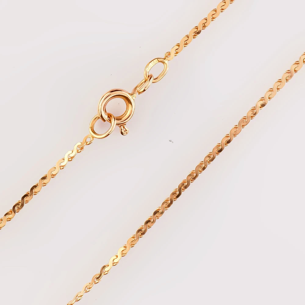 Цепь из красного золота 585 пробы