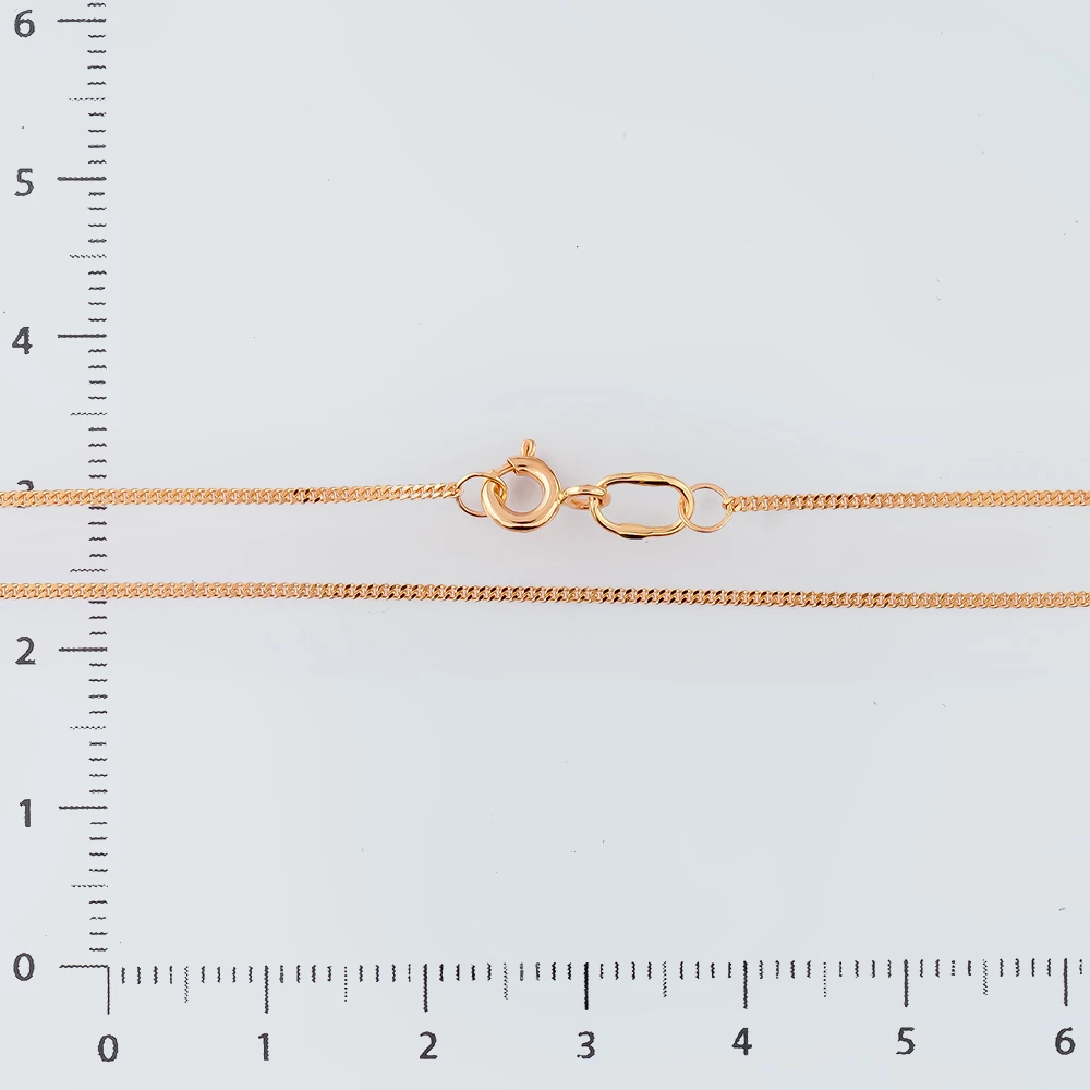 Цепь из красного золота 585 пробы