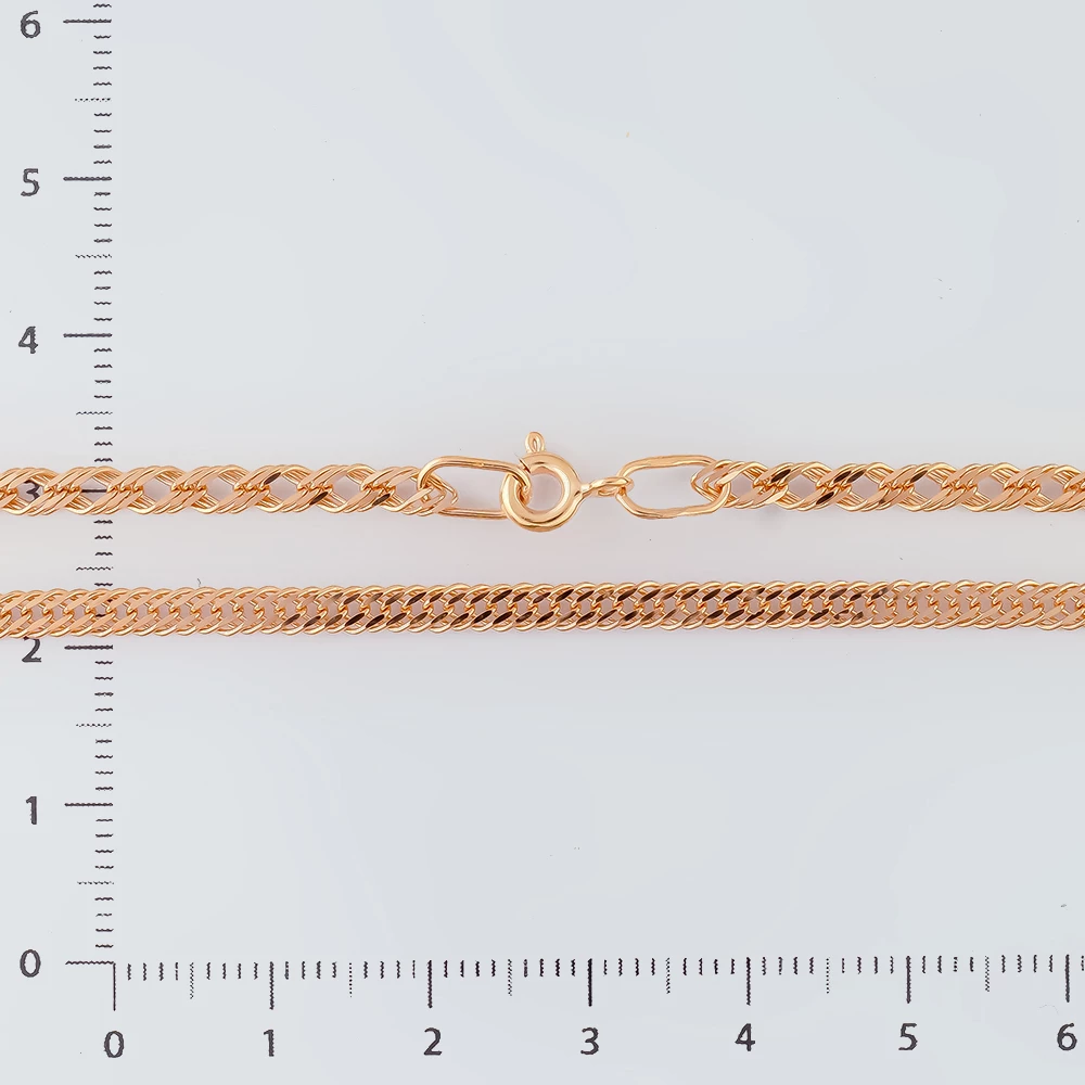 Цепь из красного золота 585 пробы