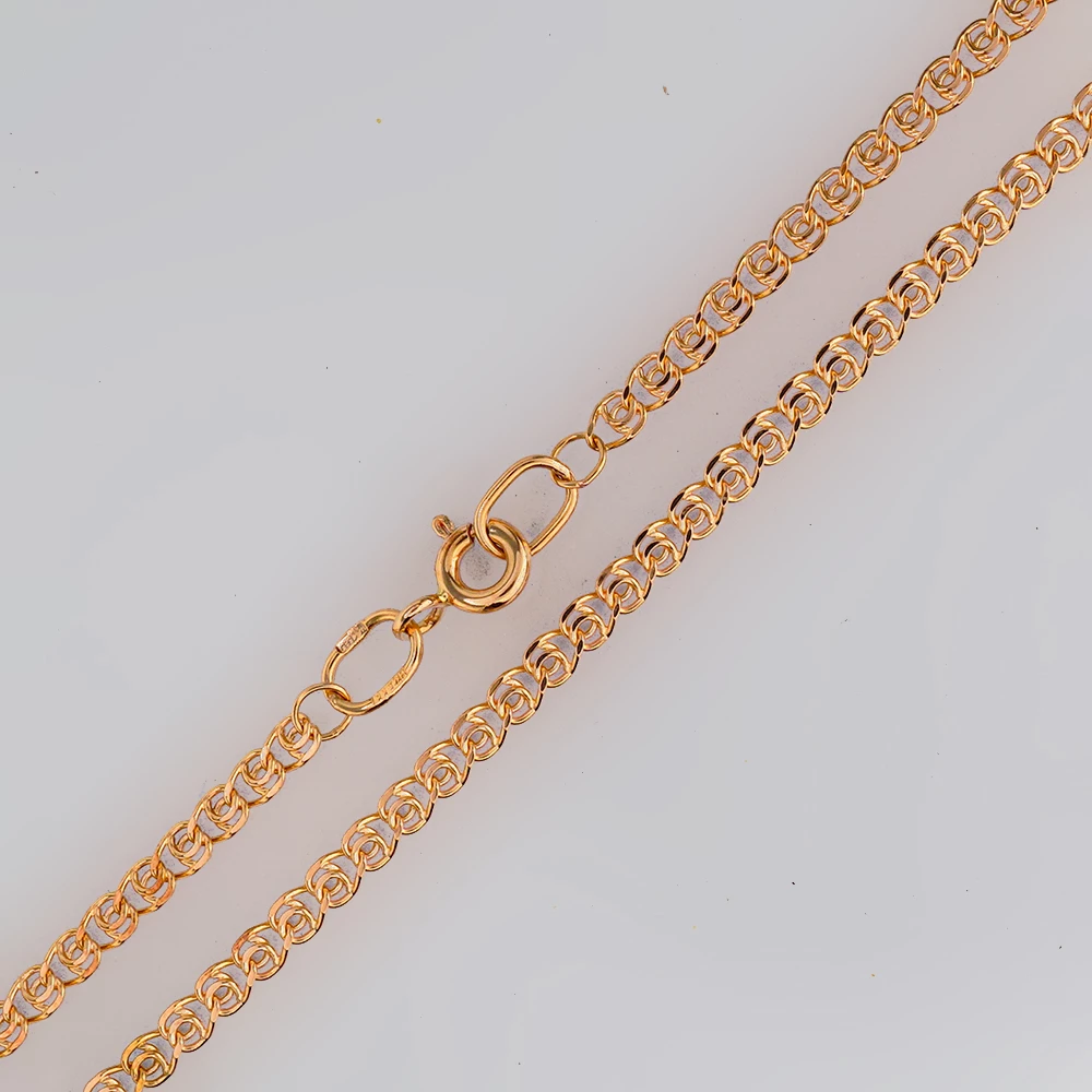 Цепь из красного золота 585 пробы