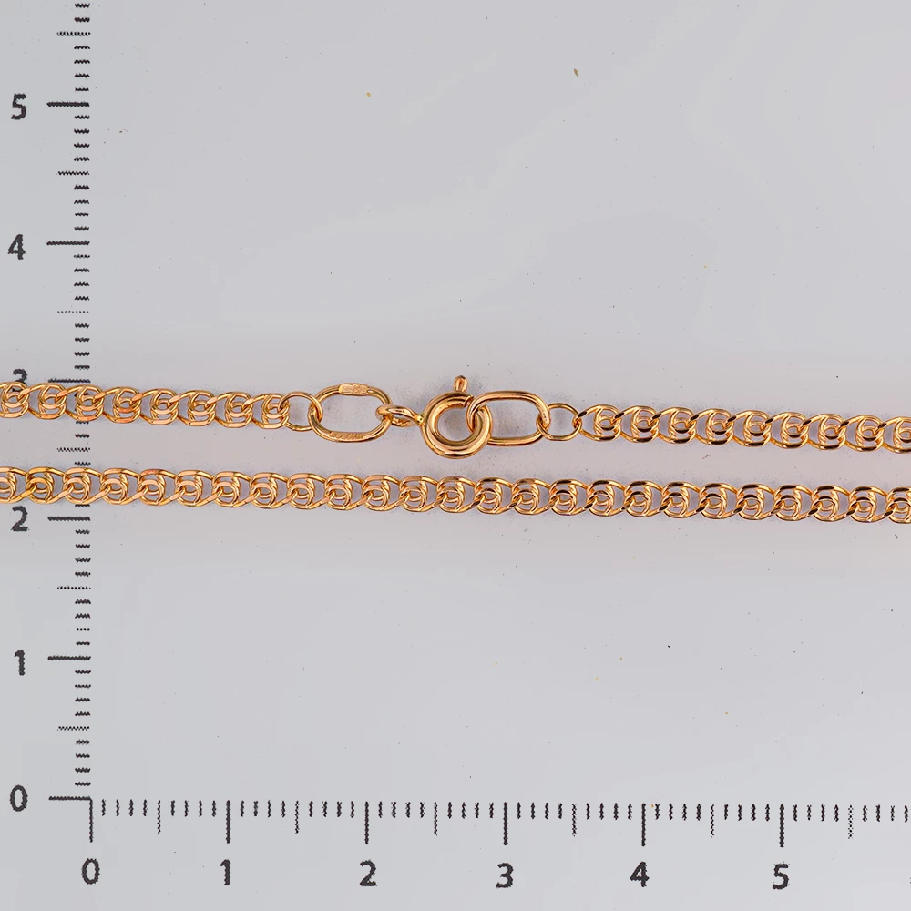 Цепь из красного золота 585 пробы