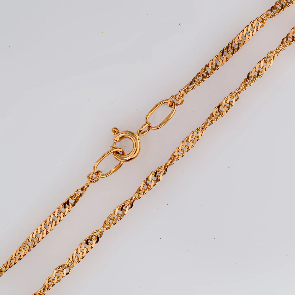 Цепь из красного золота 585 пробы