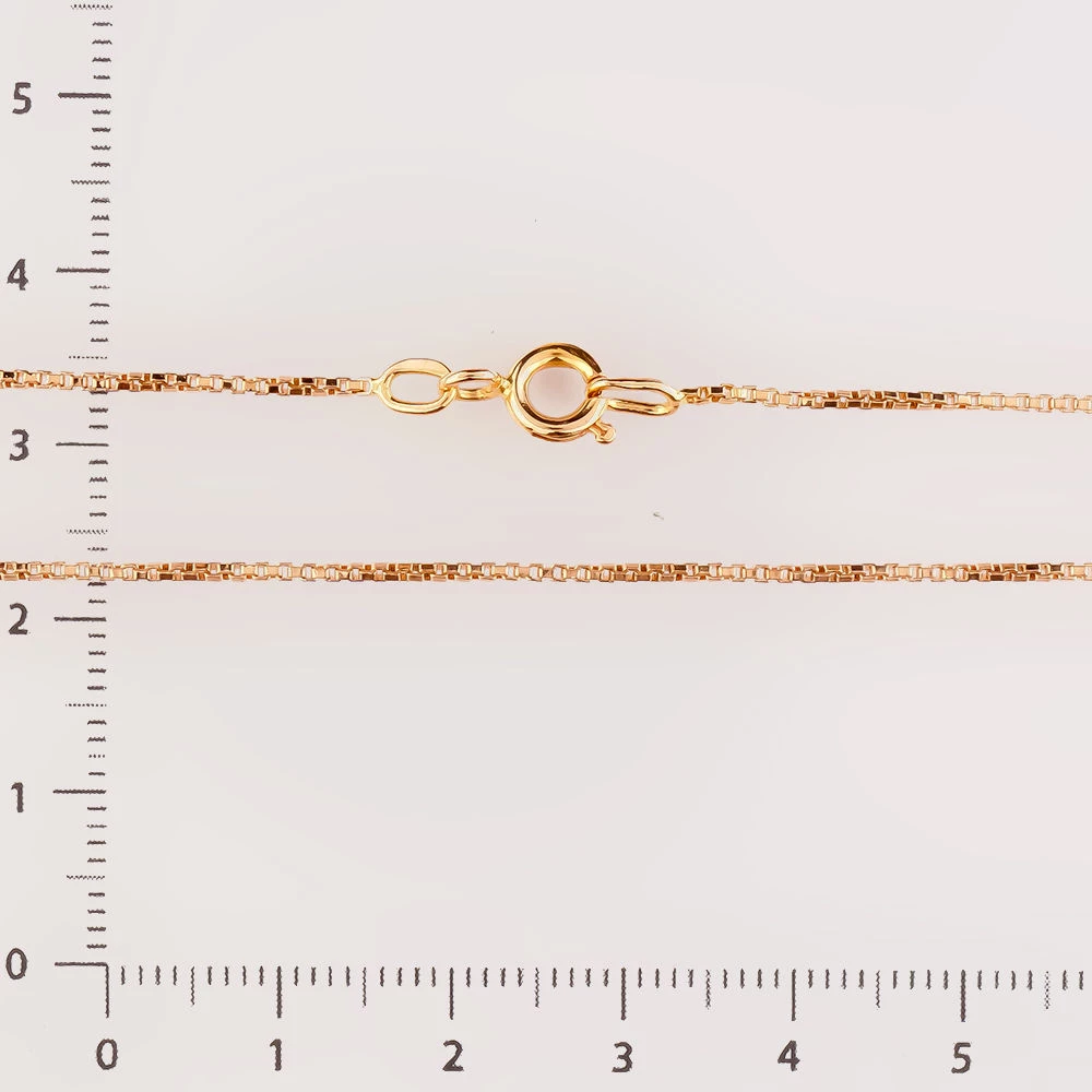 Цепь из красного золота 583 пробы